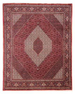 Perzisch tapijt - Bijar - 314 x 253 cm - donkerrood