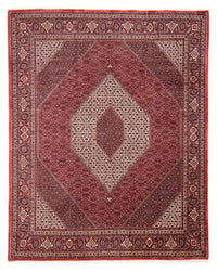 Perzisch tapijt - Bijar - 314 x 253 cm - donkerrood