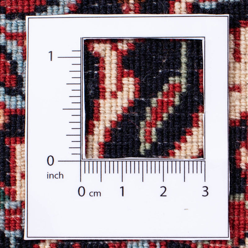 Perzisch tapijt - Bijar - 314 x 253 cm - donkerrood