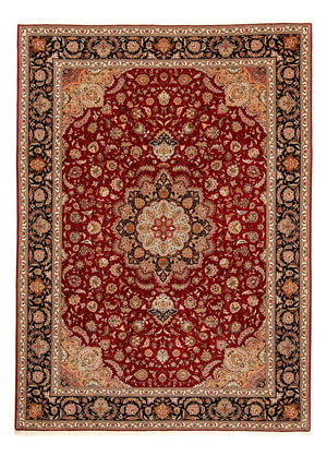 Perzisch tapijt - Tabriz - Royal - 342 x 251 cm - donkerrood