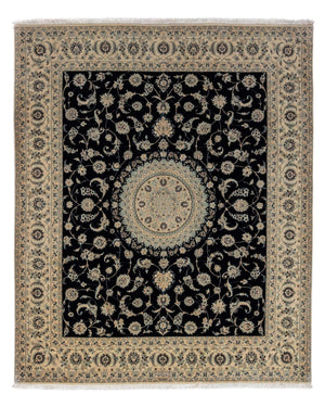 Perzisch tapijt - Nain - Koninklijk - 300 x 247 cm - zwart