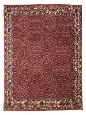 Perzisch tapijt - Bijar - 308 x 254 cm - donkerrood