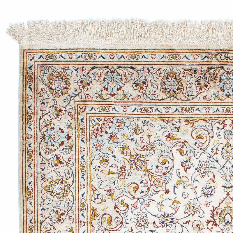 Perzisch tapijt - Ghom - 147 x 100 cm - beige