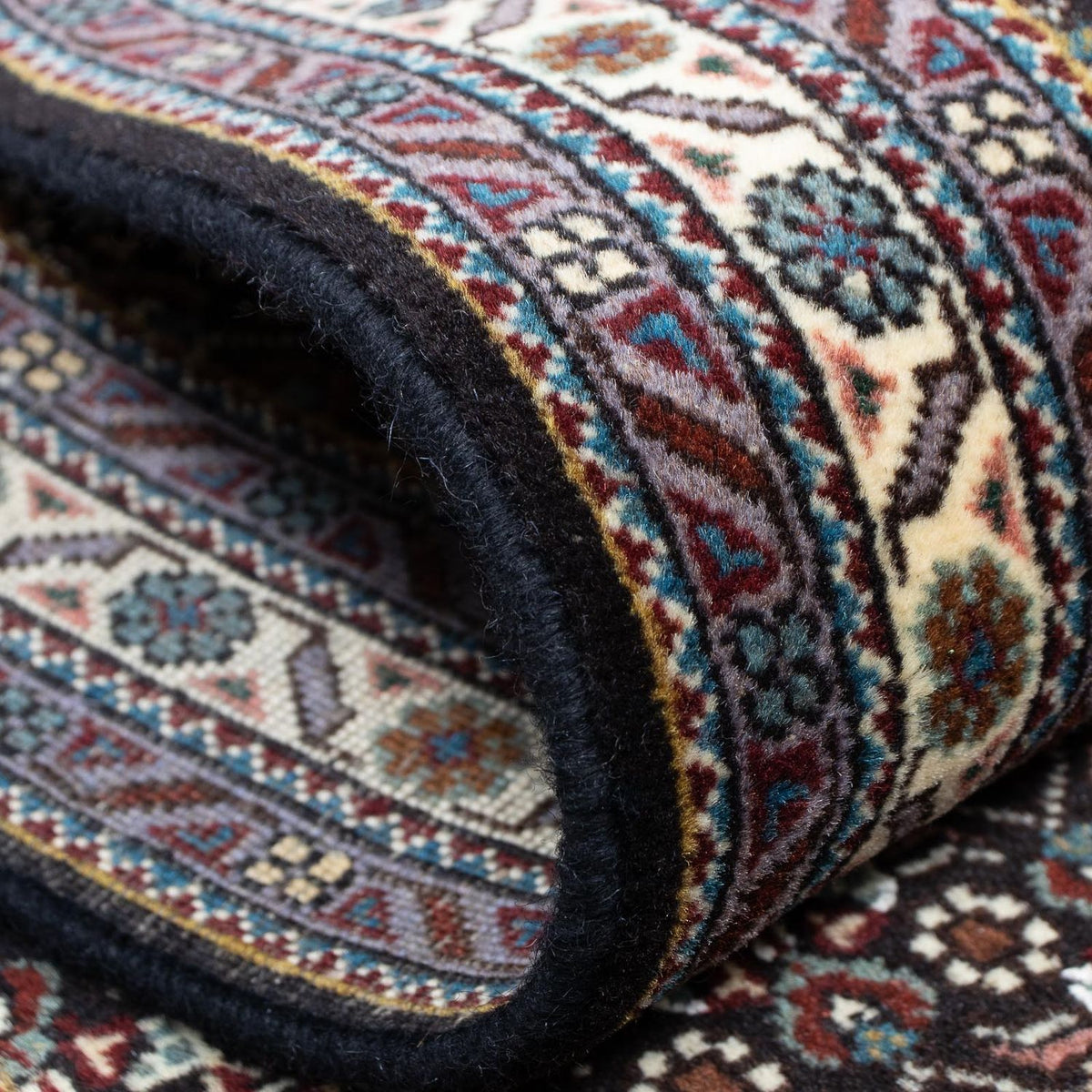 Loper Perzisch tapijt - Tabriz - 351 x 70 cm - veelkleurig