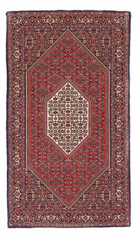 Perzisch tapijt - Bijar - 148 x 81 cm - rood