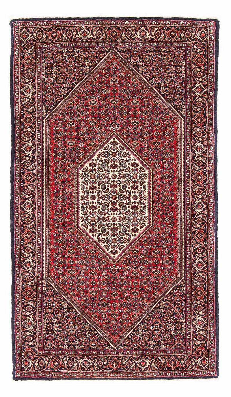 Perzisch tapijt - Bijar - 148 x 81 cm - rood