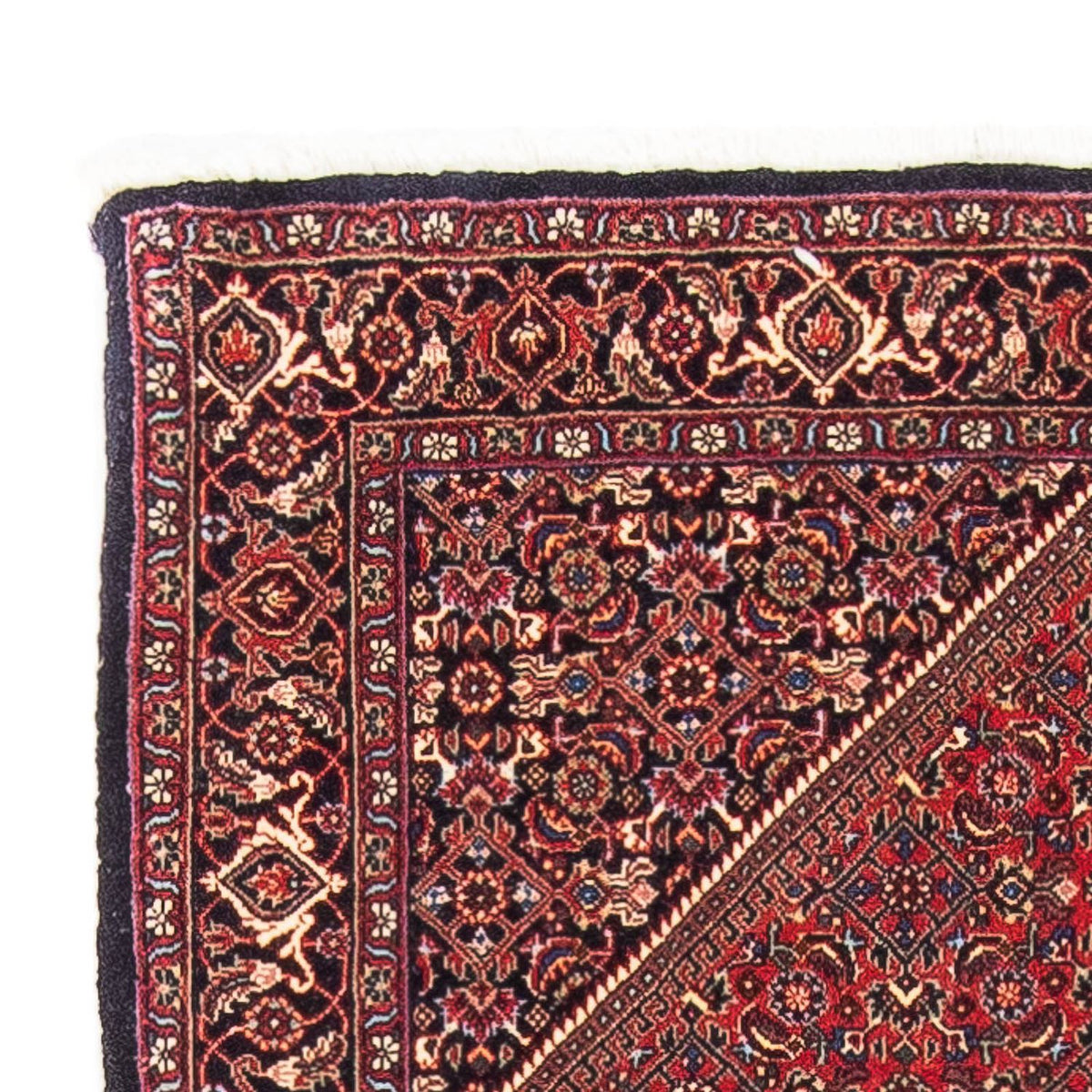 Perzisch tapijt - Bijar - 148 x 81 cm - rood