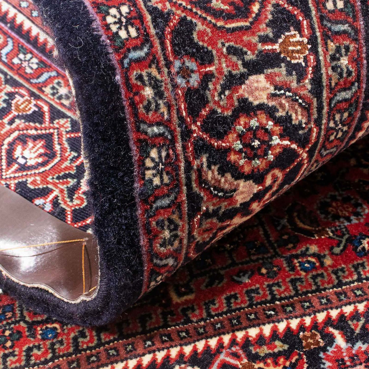 Perzisch tapijt - Bijar - 148 x 81 cm - rood