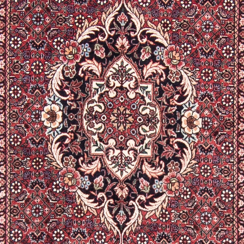 Loper Perzisch tapijt - Bijar - 363 x 83 cm - donkerrood