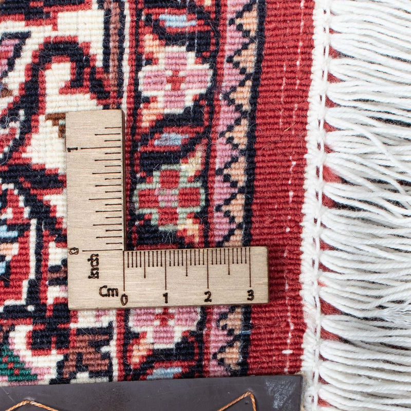 Loper Perzisch tapijt - Bijar - 363 x 83 cm - donkerrood