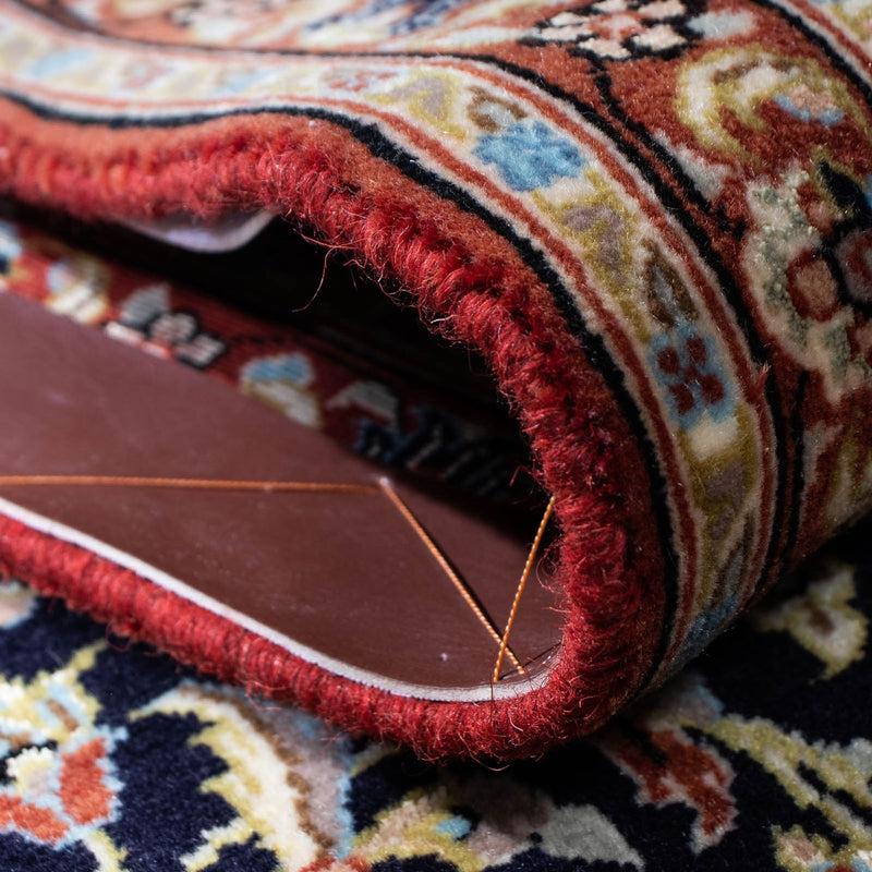 Loper Perzisch tapijt - Ghom - 200 x 52 cm - groen