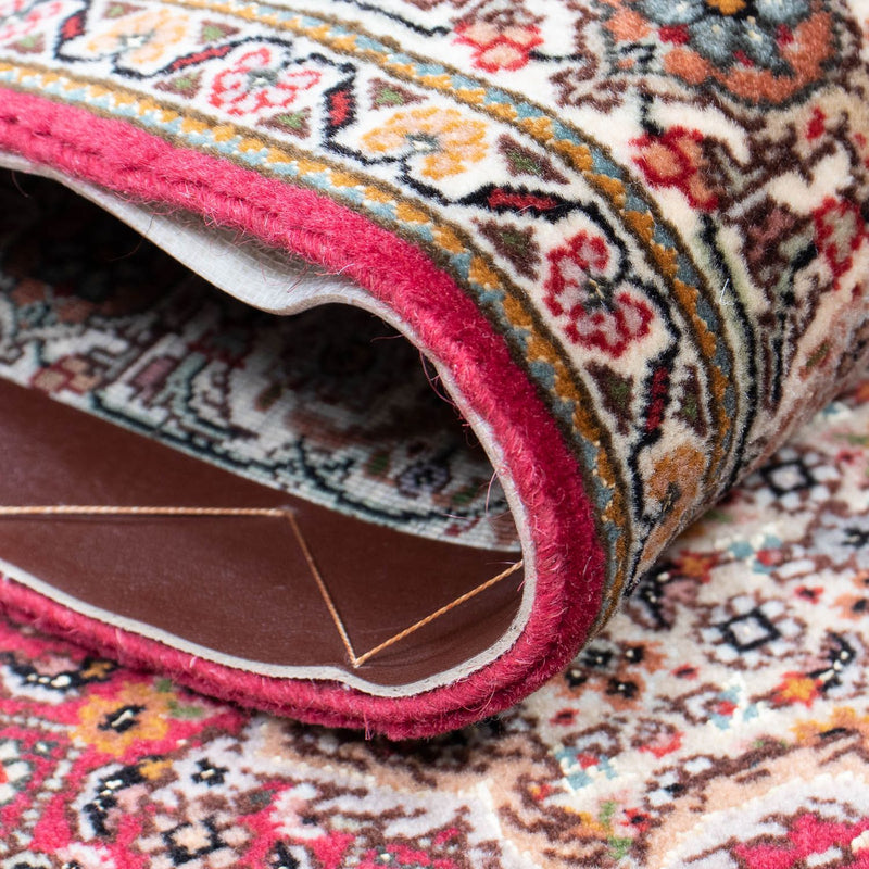 Loper Perzisch tapijt - Tabriz - 351 x 83 cm - donkerrood