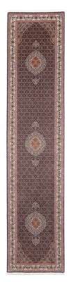 Loper Perzisch tapijt - Tabriz - 397 x 81 cm - veelkleurig
