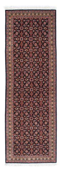 Loper Perzisch tapijt - Tabriz - 210 x 75 cm - donkerblauw