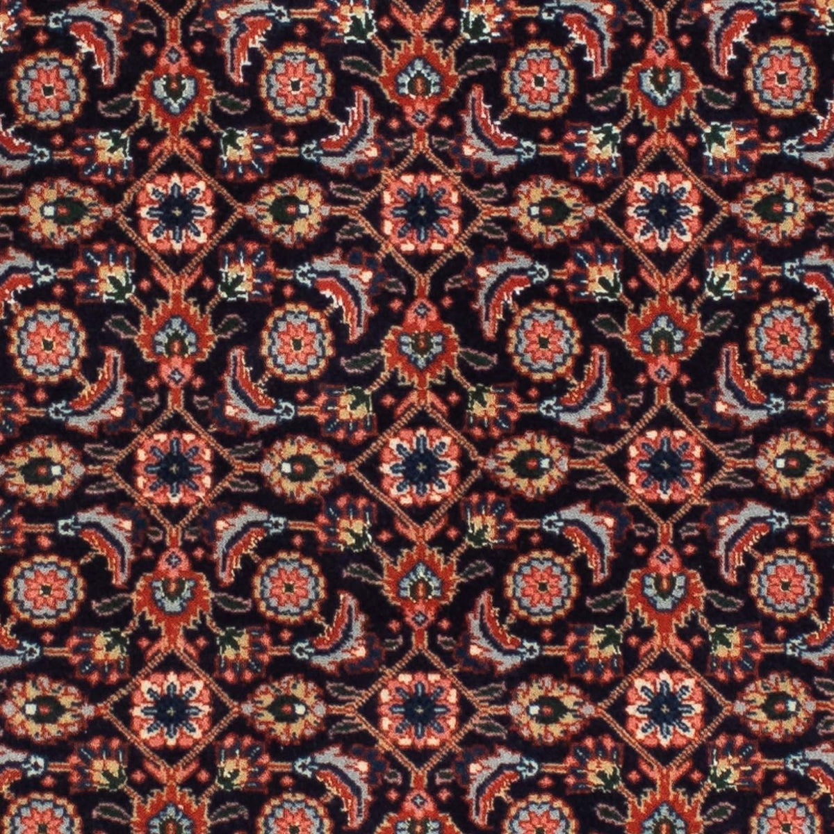 Loper Perzisch tapijt - Tabriz - 210 x 75 cm - donkerblauw