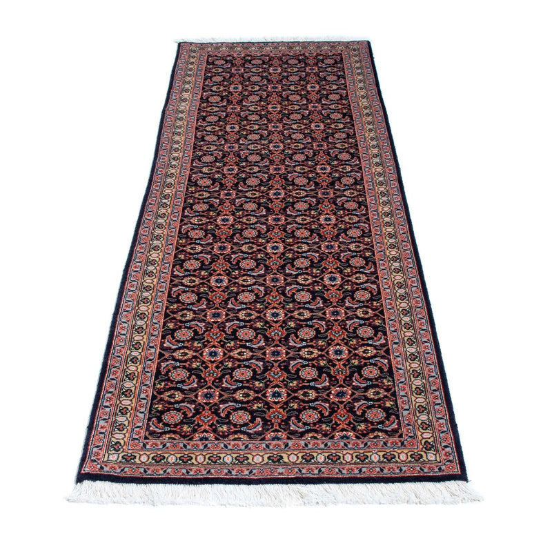 Loper Perzisch tapijt - Tabriz - 210 x 75 cm - donkerblauw