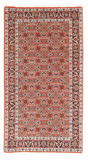 Perzisch tapijt - Bijar - 148 x 84 cm - rood