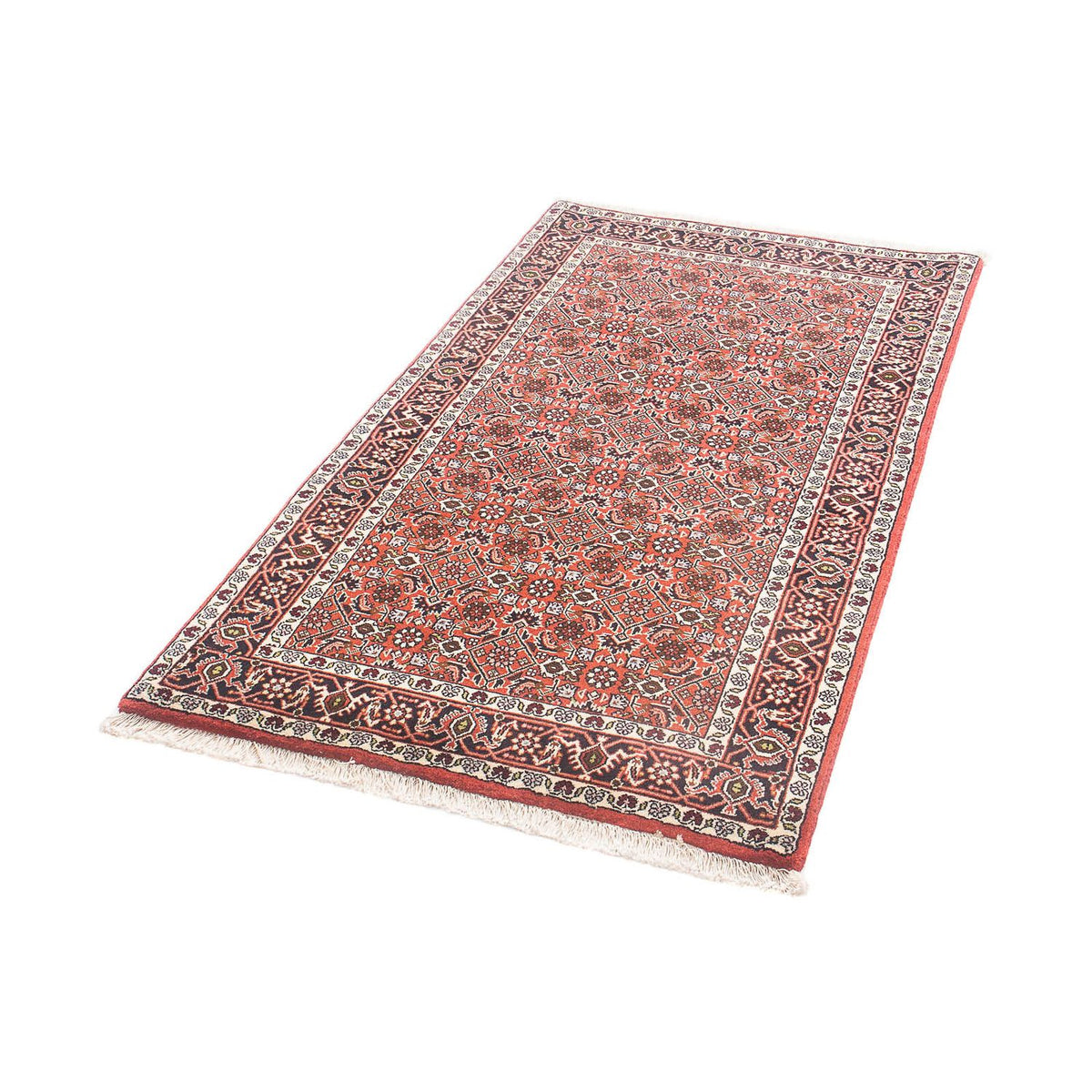 Perzisch tapijt - Bijar - 148 x 84 cm - rood