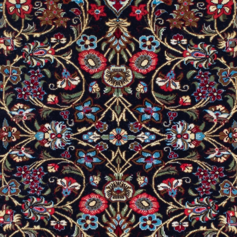 Loper Perzisch tapijt - Ghom - 197 x 70 cm - donkerblauw