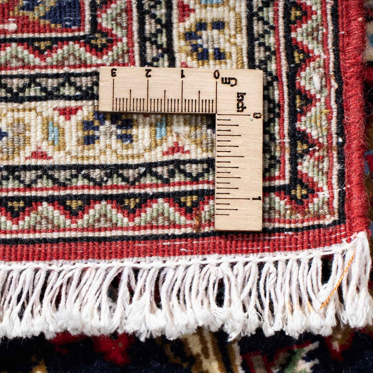 Loper Perzisch tapijt - Ghom - 197 x 70 cm - donkerblauw