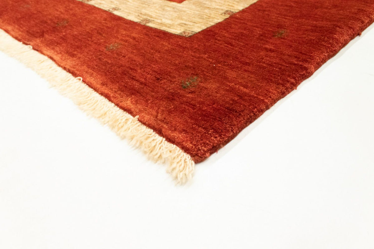 Gabbeh Tapijt - Loribaft Perzisch - 215 x 180 cm - rood