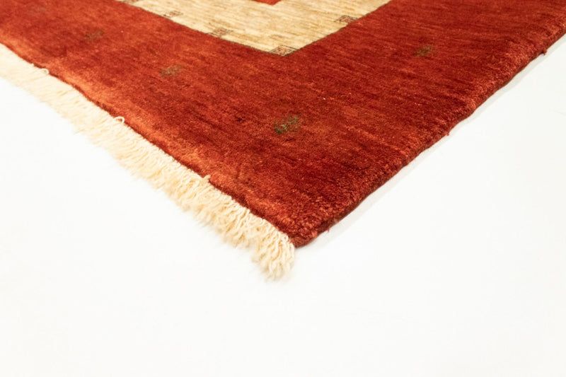 Gabbeh Tapijt - Loribaft Perzisch - 215 x 180 cm - rood