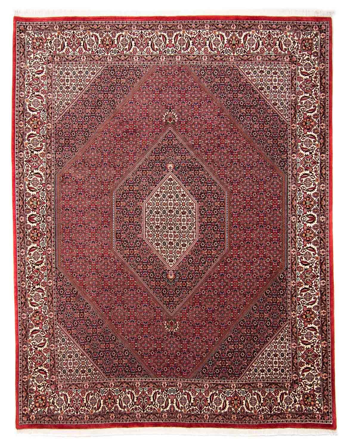 Perzisch tapijt - Bijar - 298 x 258 cm - rood
