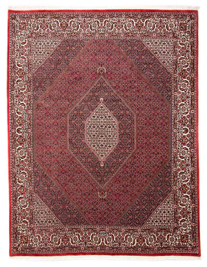 Perzisch tapijt - Bijar - 298 x 258 cm - rood