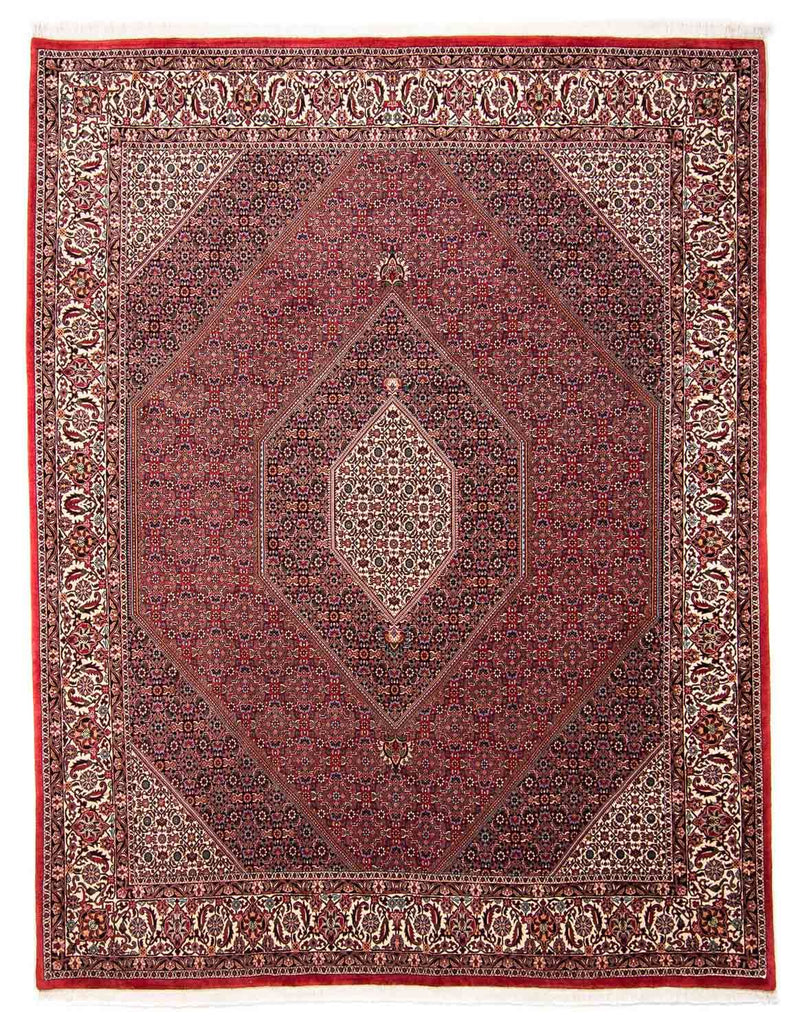 Perzisch tapijt - Bijar - 298 x 258 cm - rood