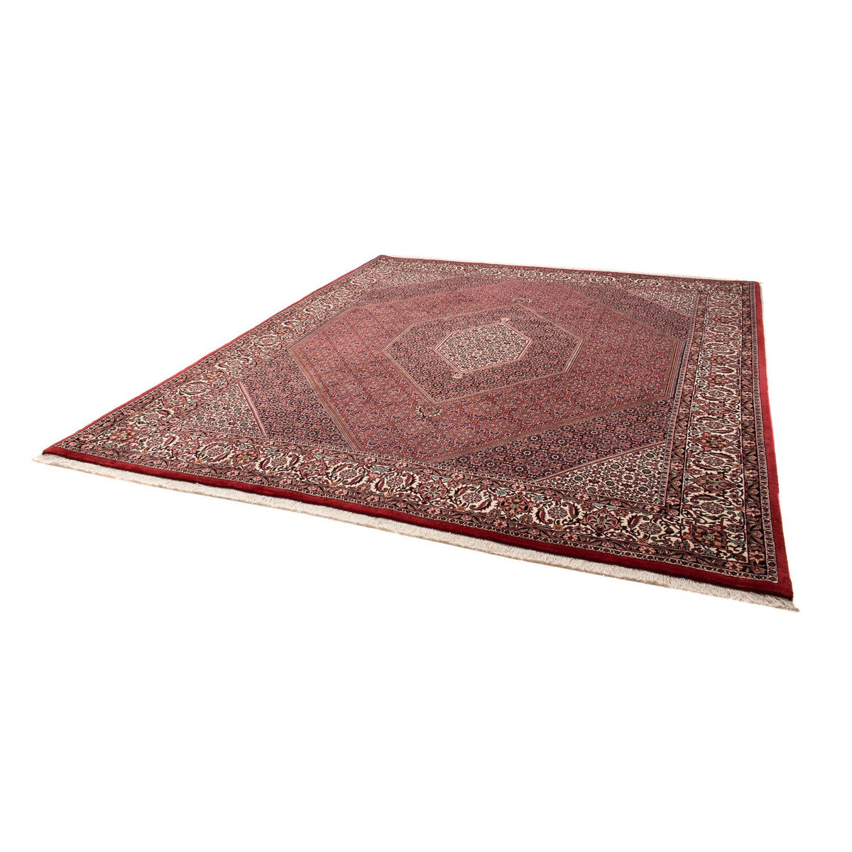 Perzisch tapijt - Bijar - 298 x 258 cm - rood