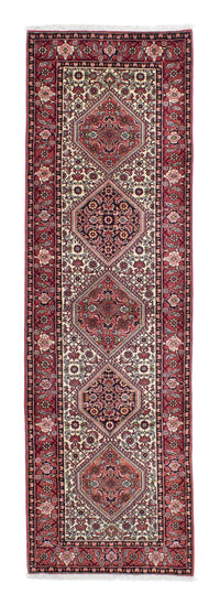 Loper Perzisch tapijt - Bijar - 308 x 81 cm - rood