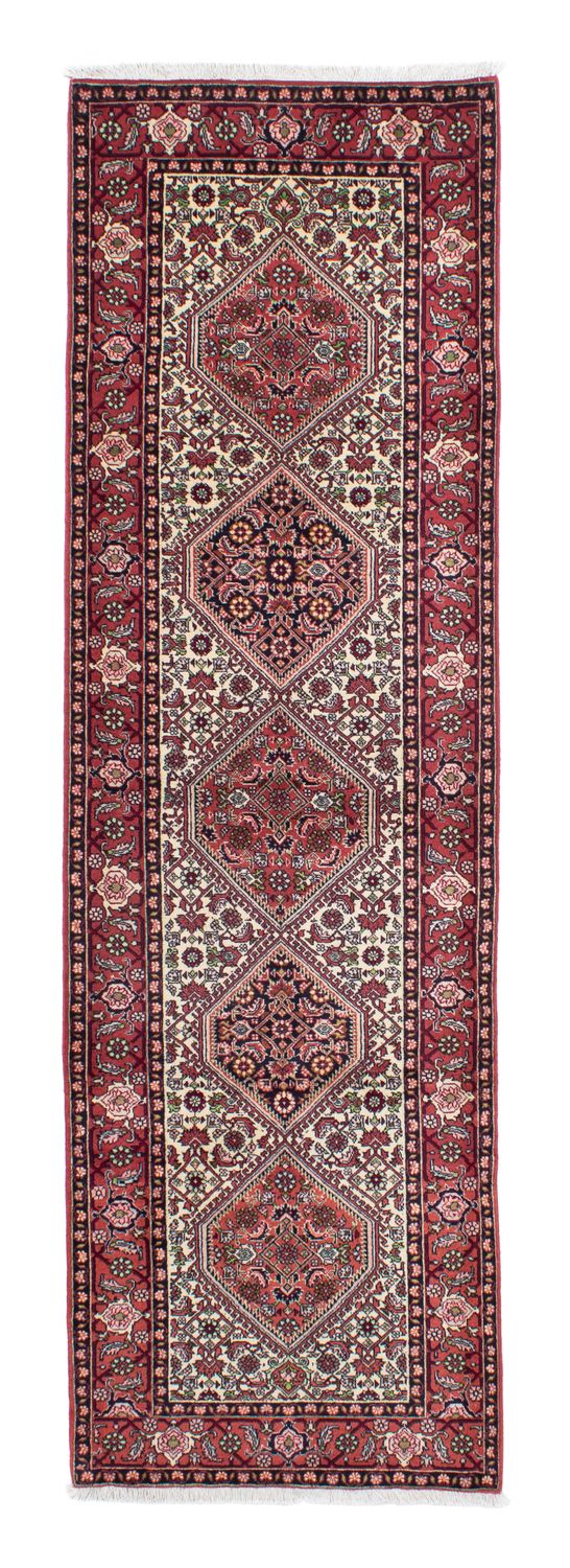 Loper Perzisch tapijt - Bijar - 308 x 81 cm - rood