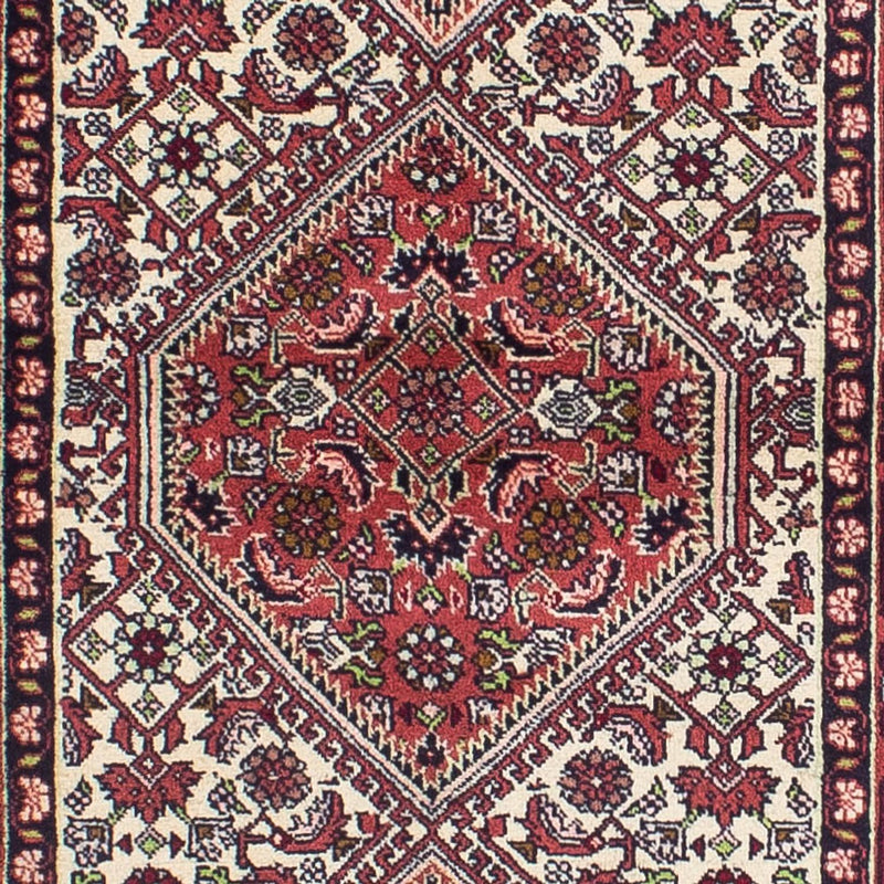 Loper Perzisch tapijt - Bijar - 308 x 81 cm - rood
