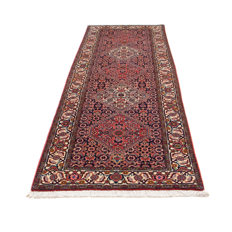Loper Perzisch tapijt - Bijar - 258 x 83 cm - licht rood