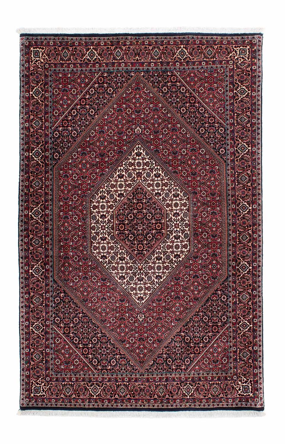 Perzisch tapijt - Bijar - 200 x 131 cm - donkerblauw