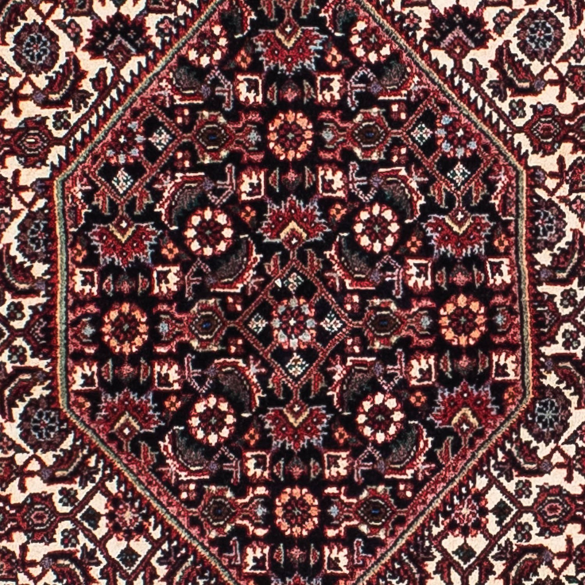 Perzisch tapijt - Bijar - 200 x 131 cm - donkerblauw