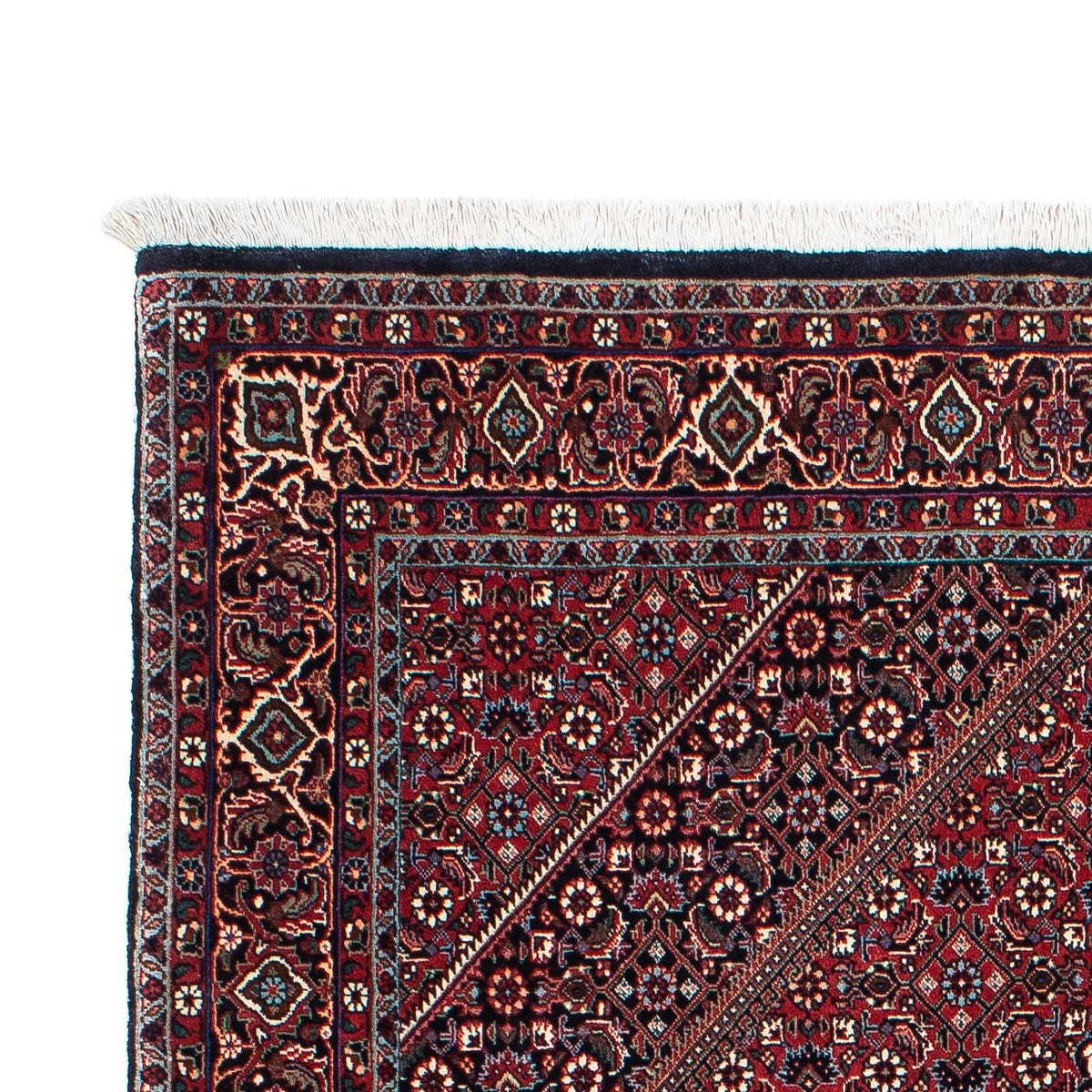 Perzisch tapijt - Bijar - 200 x 131 cm - donkerblauw