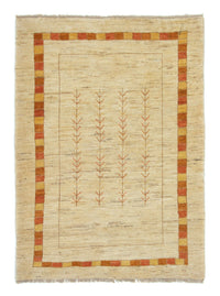 Gabbeh Tapijt - Loribaft Perzisch - 178 x 128 cm - beige