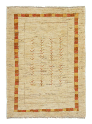 Gabbeh Tapijt - Loribaft Perzisch - 178 x 128 cm - beige