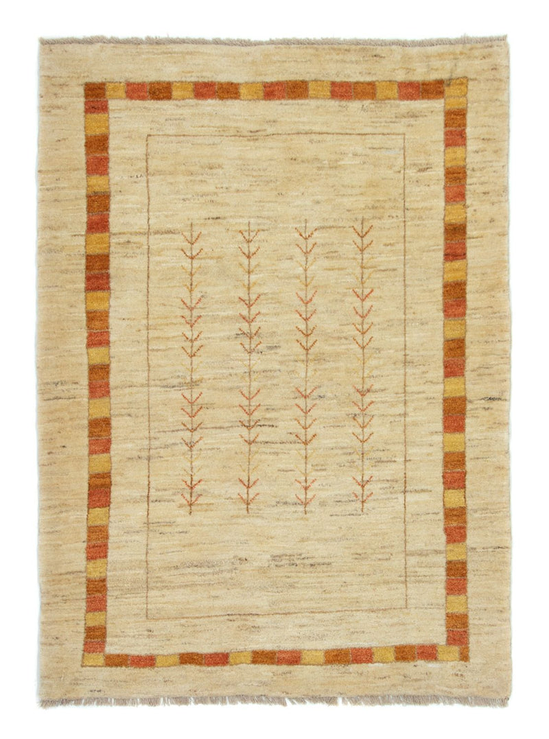 Gabbeh Tapijt - Loribaft Perzisch - 178 x 128 cm - beige