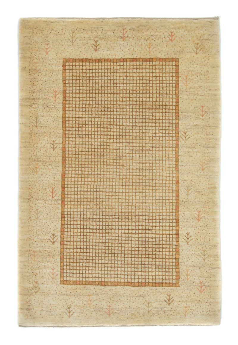 Gabbeh Tapijt - Loribaft Perzisch - 182 x 123 cm - beige