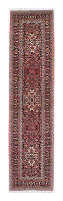 Loper Perzisch tapijt - Bijar - 257 x 82 cm - licht rood
