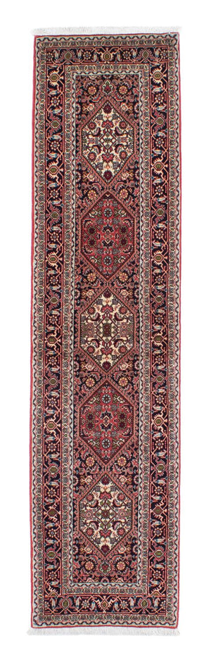 Loper Perzisch tapijt - Bijar - 257 x 82 cm - licht rood