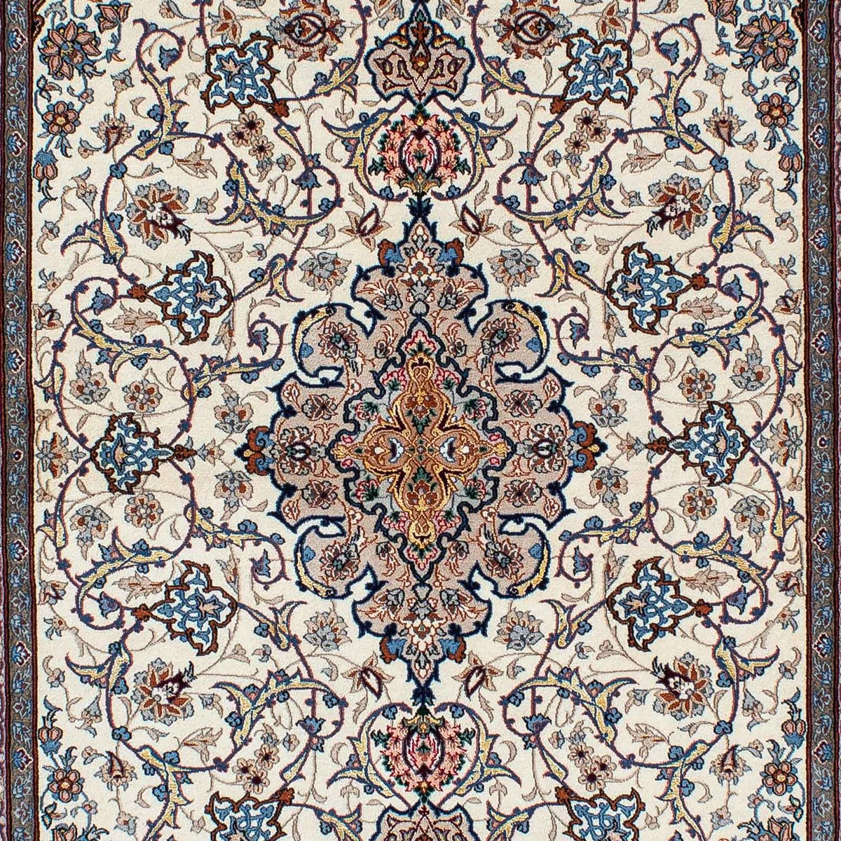 Perzisch tapijt - Isfahan - Premium - 229 x 150 cm - beige