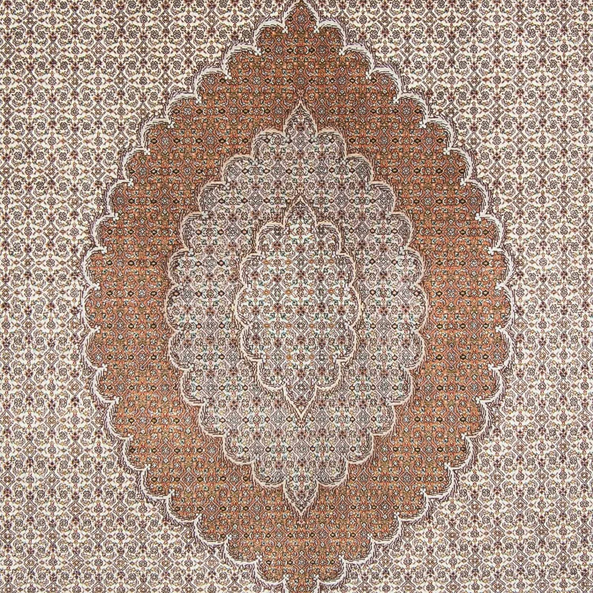 Perzisch tapijt - Tabriz - 304 x 200 cm - beige