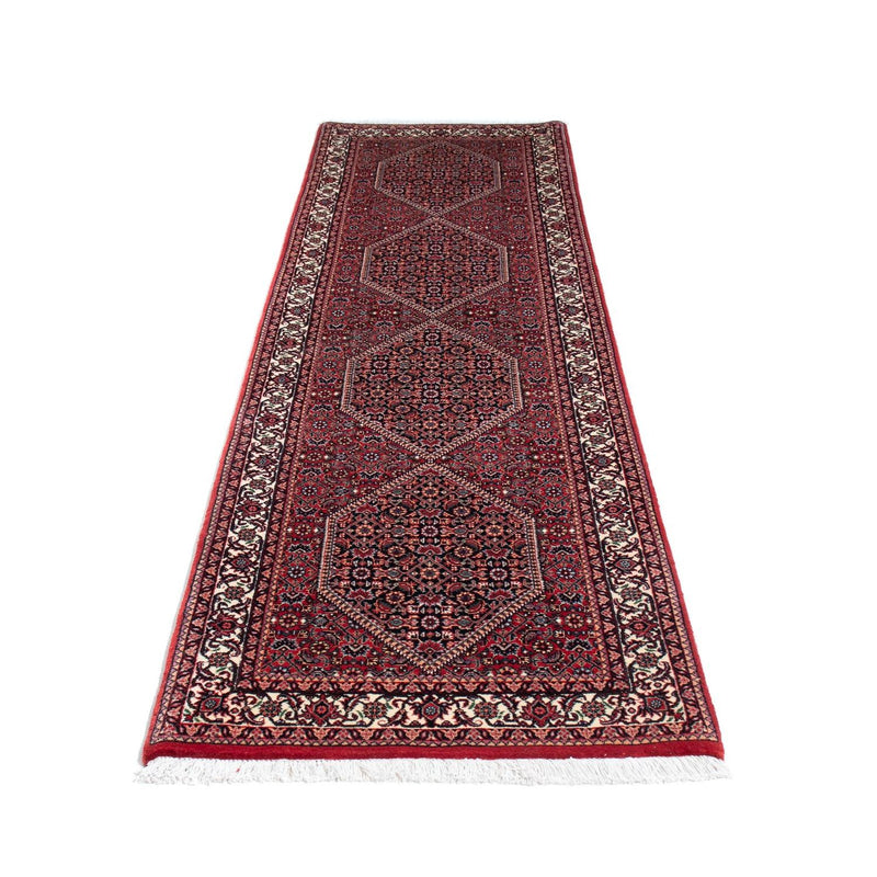 Loper Perzisch tapijt - Bijar - 264 x 72 cm - rood