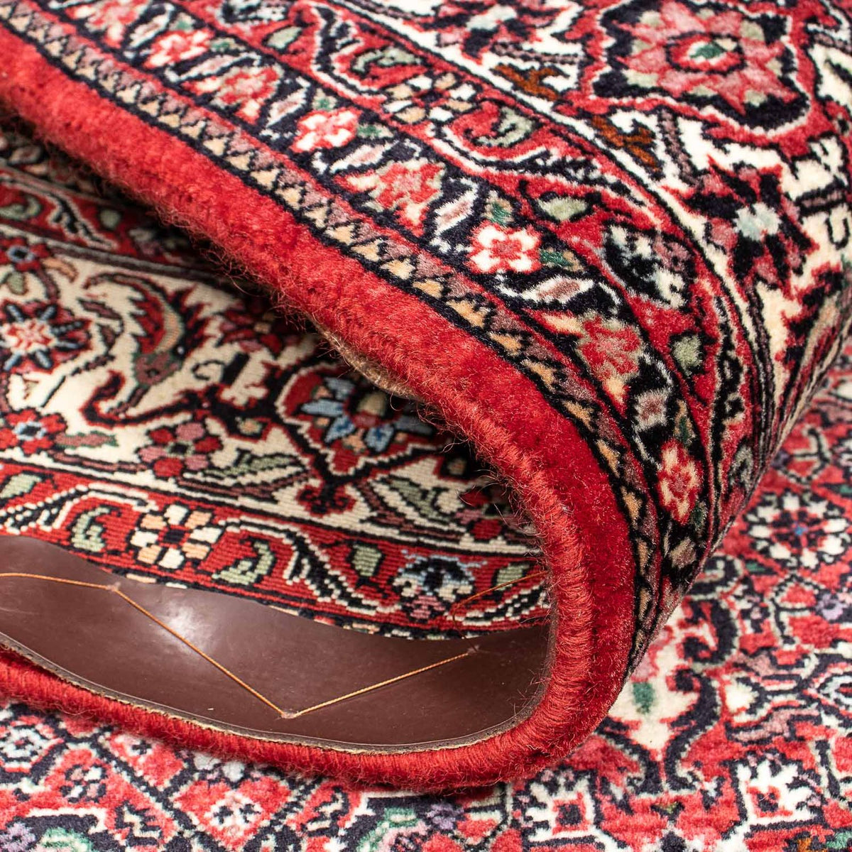 Perzisch tapijt - Bijar - 217 x 140 cm - licht rood