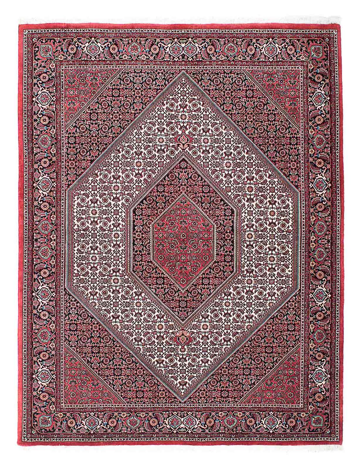 Perzisch tapijt - Bijar - 202 x 152 cm - licht rood