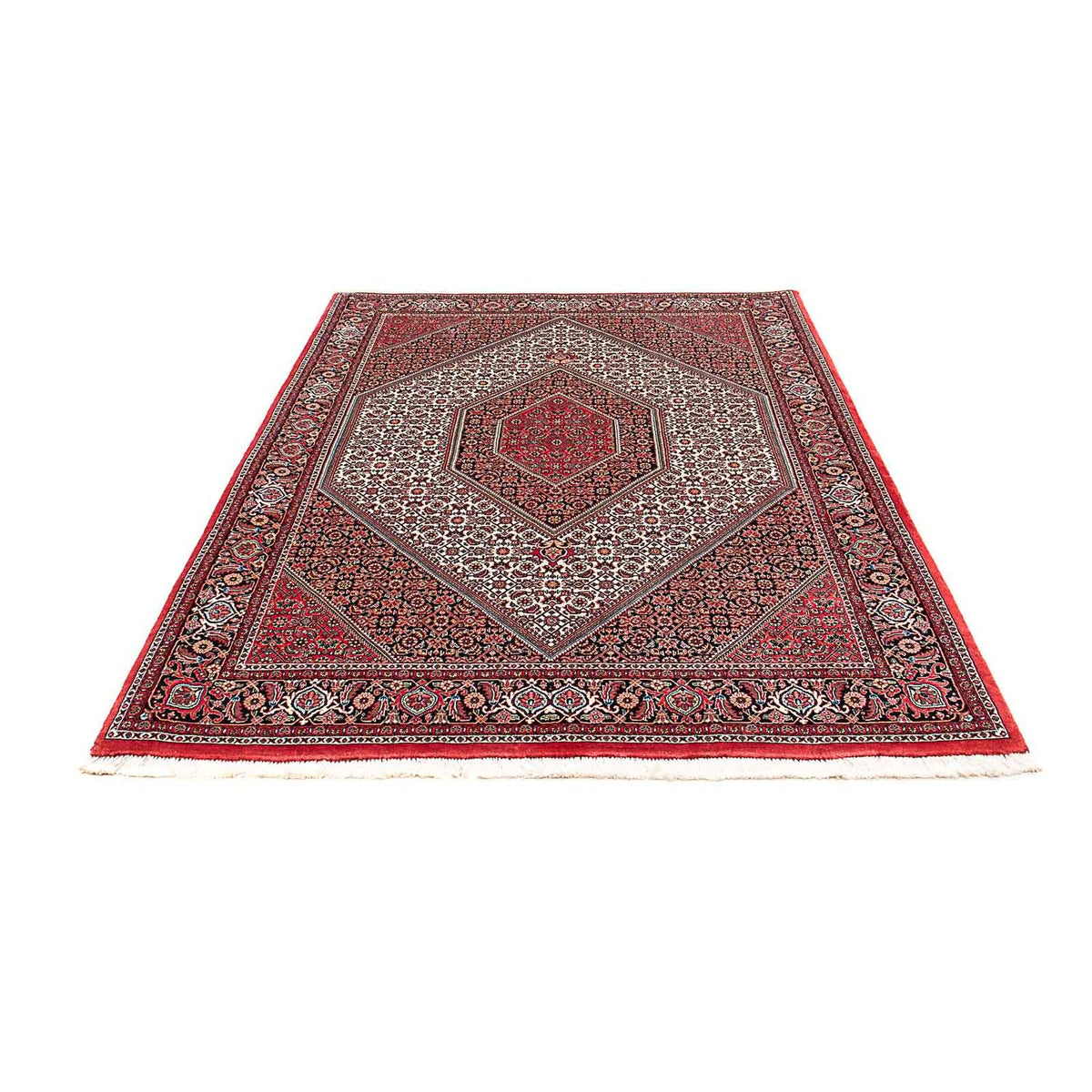 Perzisch tapijt - Bijar - 202 x 152 cm - licht rood