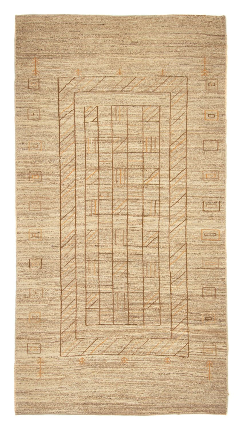 Gabbeh tapijt - Perzisch - 290 x 157 cm - licht beige